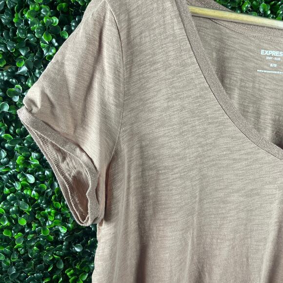 Express, Old Rose T-Shirt, Soft & Comfy, Woman’s Size XL - Picture 2 of 5